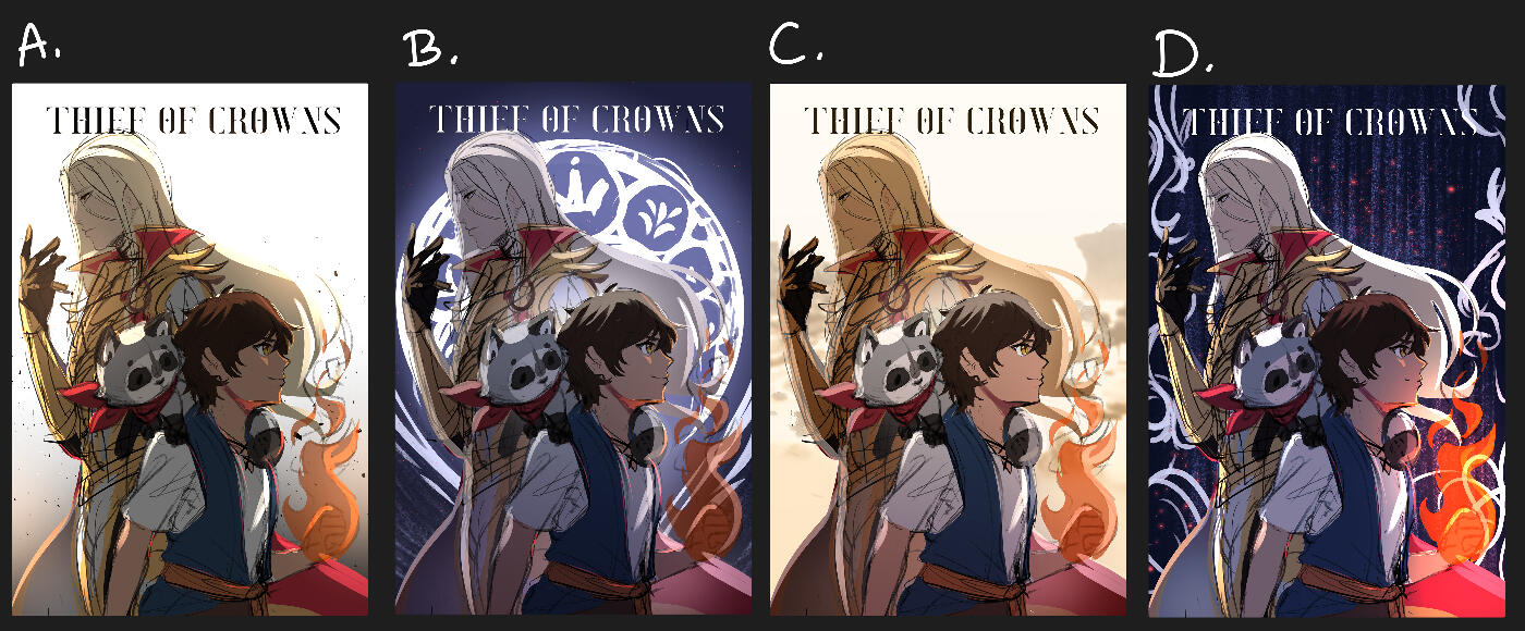 Color Drafts for the Cover