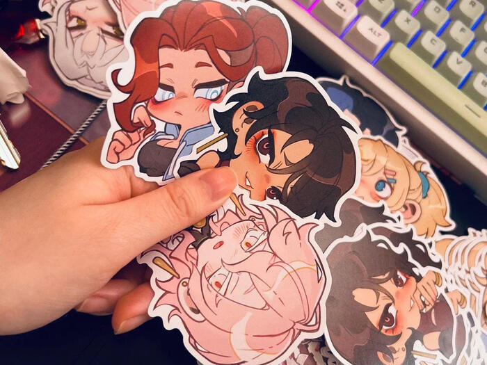 Assorted Characters Stickers