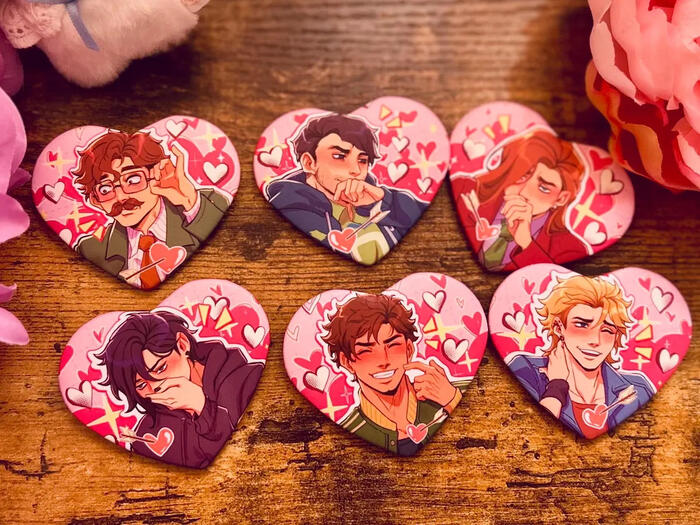 Stardew button pins