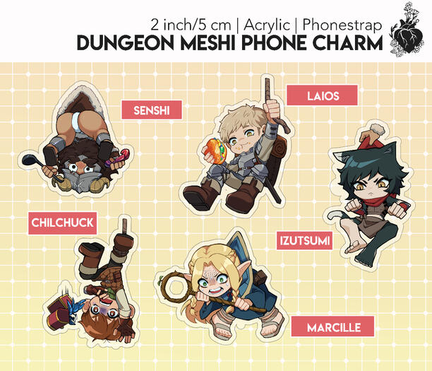Dungeon Meshi Keychain