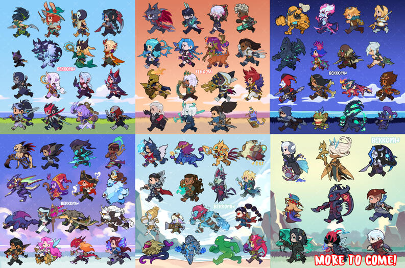 League Stickers (80ish/173)