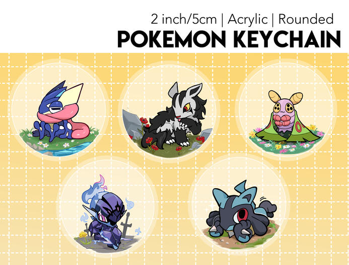 Pokemon Keychains